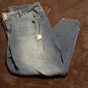 Torrid Premium Distressed Jegging